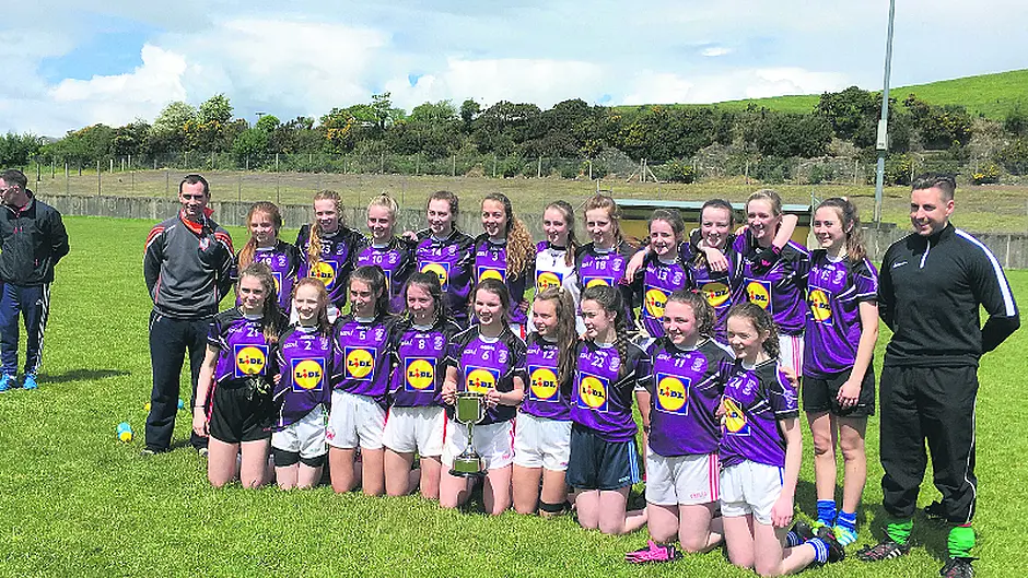 Skibb CS girls finish top of the class Image