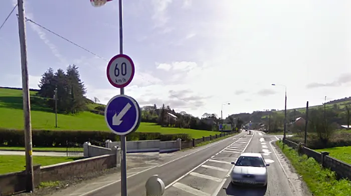 Two-car collision at Lissarda - traffic warned to slow down on approach Image