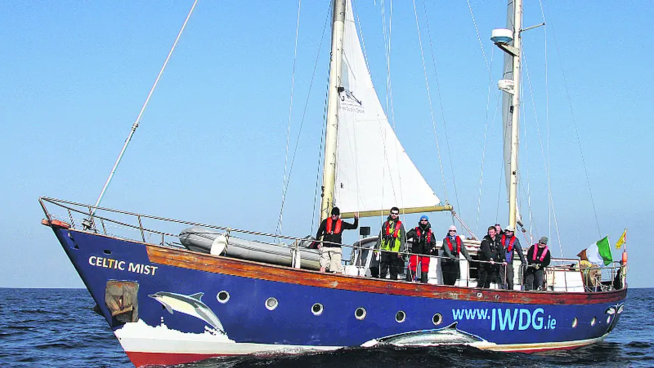 Haughey's former yacht is on a voyage of discovery around coast Image