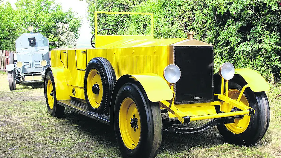 Clonakilty duo create life-size replica of Collins' Leyland 8 Image