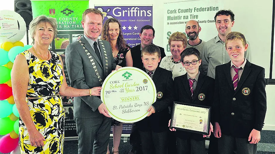 Another award for Skibb school's geodome garden Image