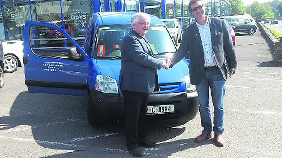 Men's Shed group put Clarke's van to good use in Bandon Image