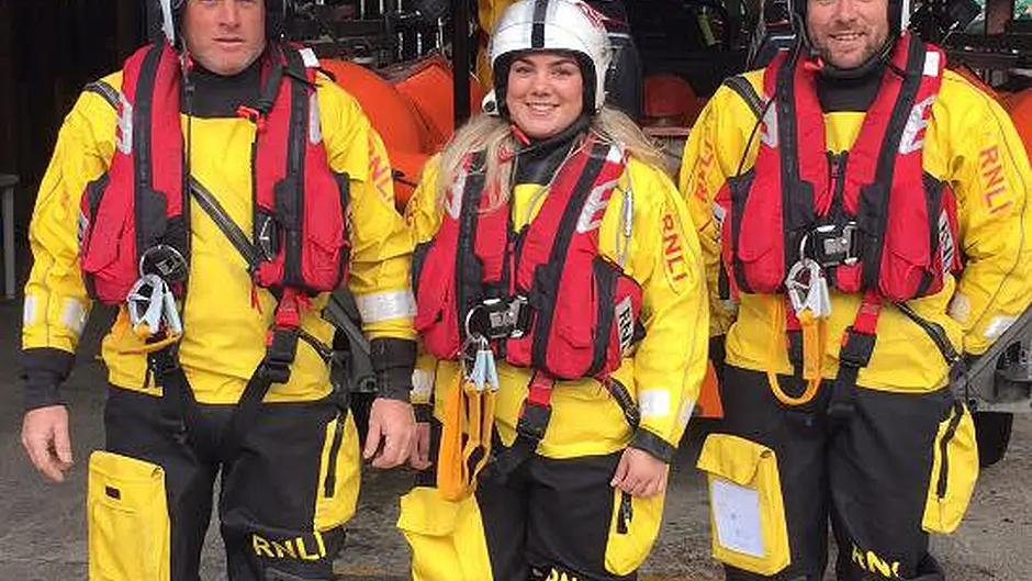 Sarah's first RNLI call-out is rescue of yacht off Castlehaven Image