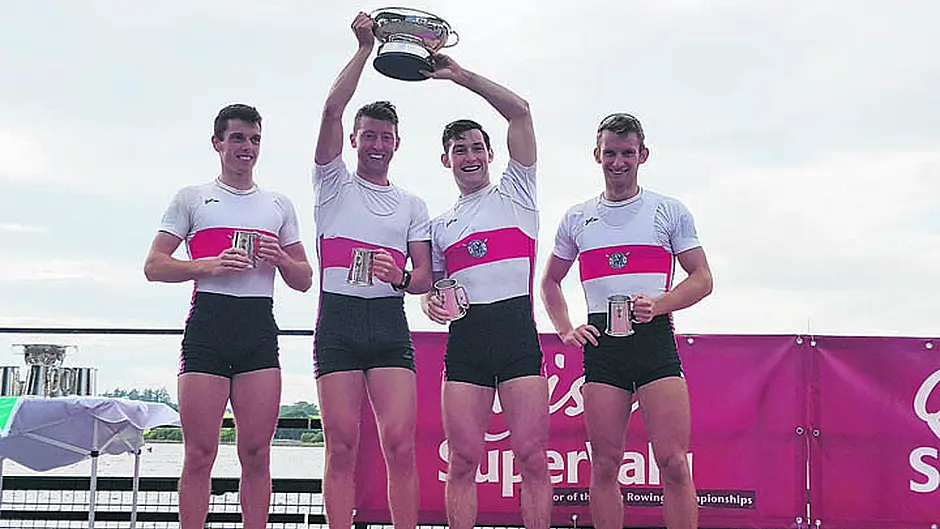 Skibb rowers in seventh heaven Image