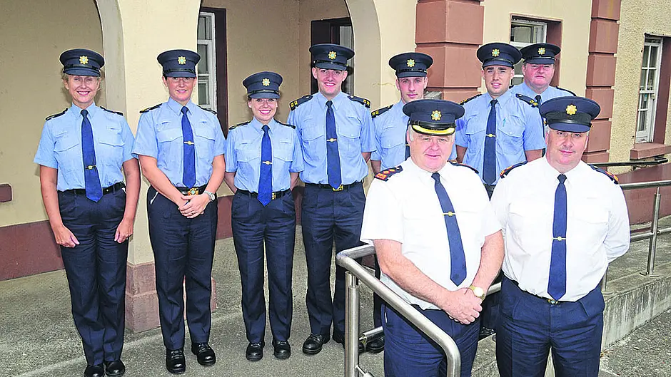 New recruits boost Clon's garda numbers Image