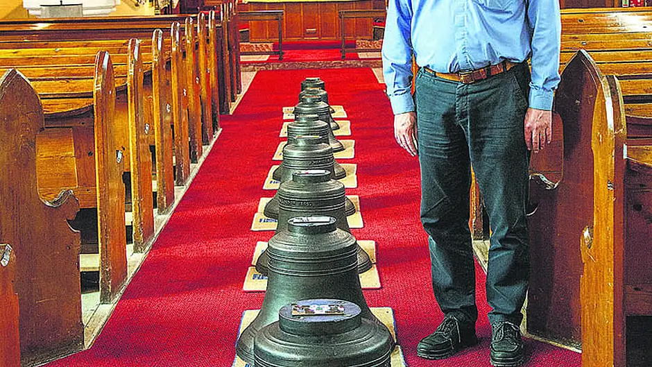 For Sam the bells toll in St Mary's Image