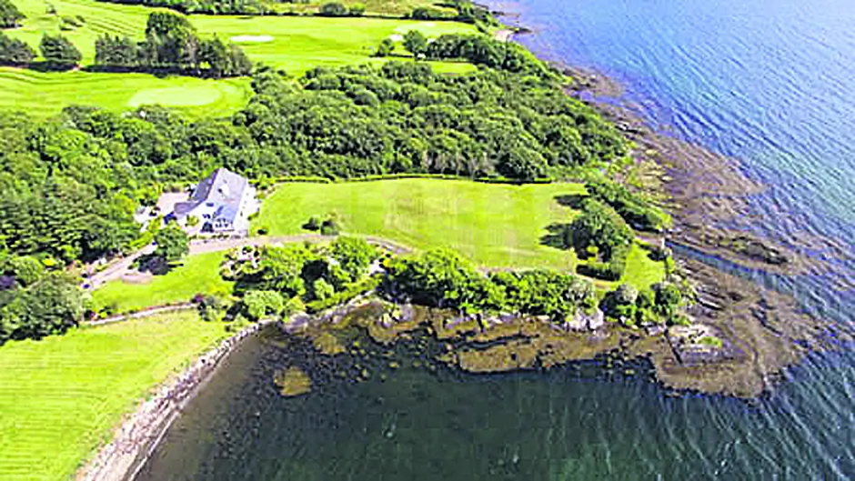 ‘High' and mighty coastal home at pretty Donemark Image