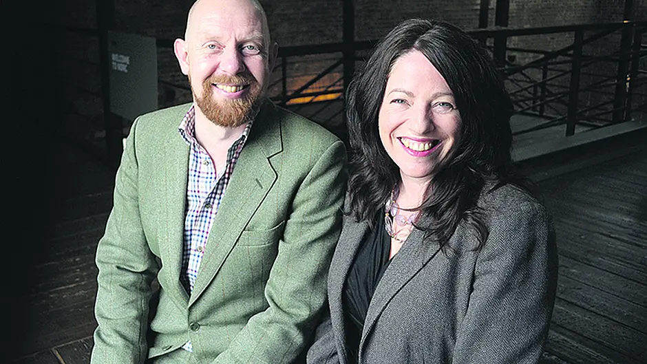 Sherkin couple put artists in the picture Image