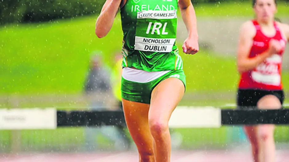 Laura races to a magical gold Image