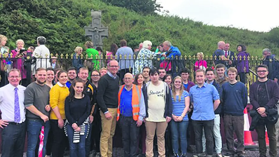 Brexit dominates speeches at Béal na Bláth Image