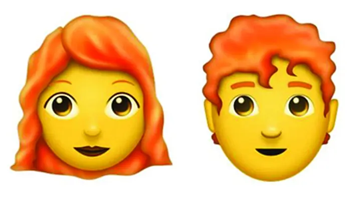 Redhead Joleen delighted that ‘ginger' emoji to get green light Image