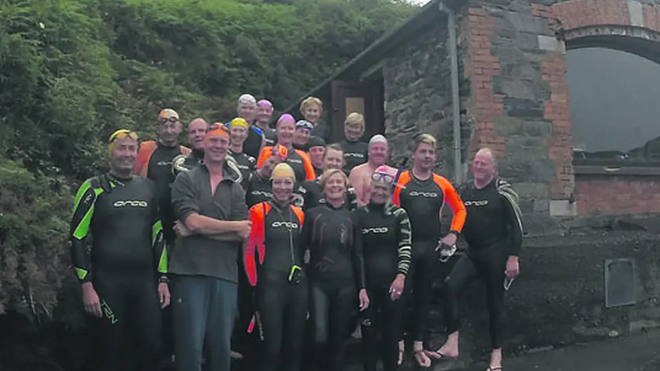 Lapping it up in Lough Hyne Image