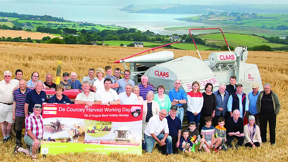 Scenic new location for this year's DeCourcey Harvest Working Day Image