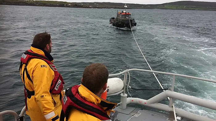 Baltimore RNLI appeal for people to be vigilant during stormy weather Image
