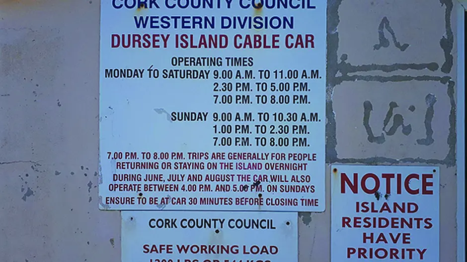 Local slams long wait for cable car to Dursey Island Image