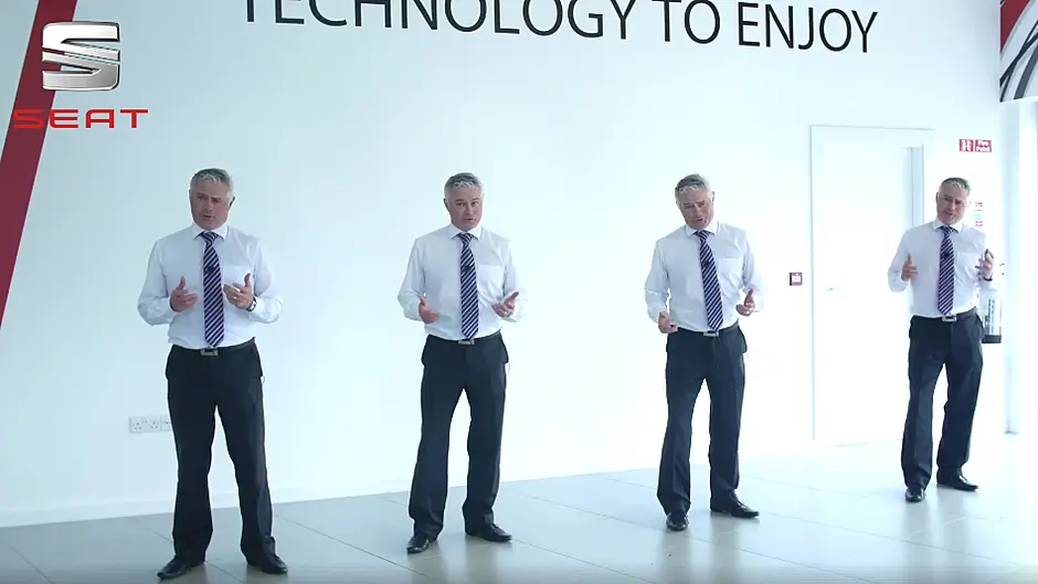 Finbarr Galvin launch latest quirky  video to promote SEAT Ibiza offer Image