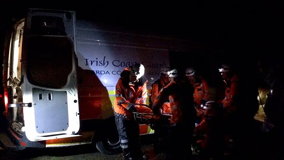 Castletownbere Coast Guard assist hillwalker at Barley Lake Image