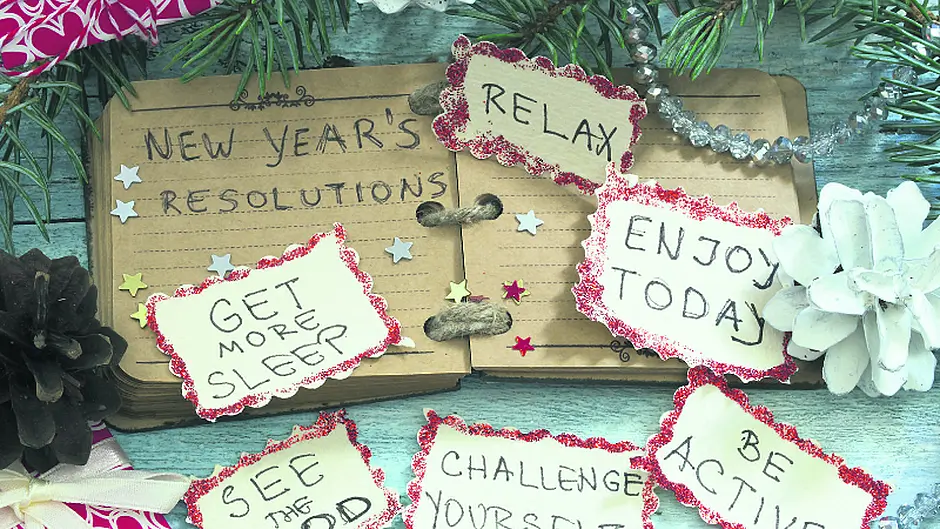 Be realistic with your resolutions Image