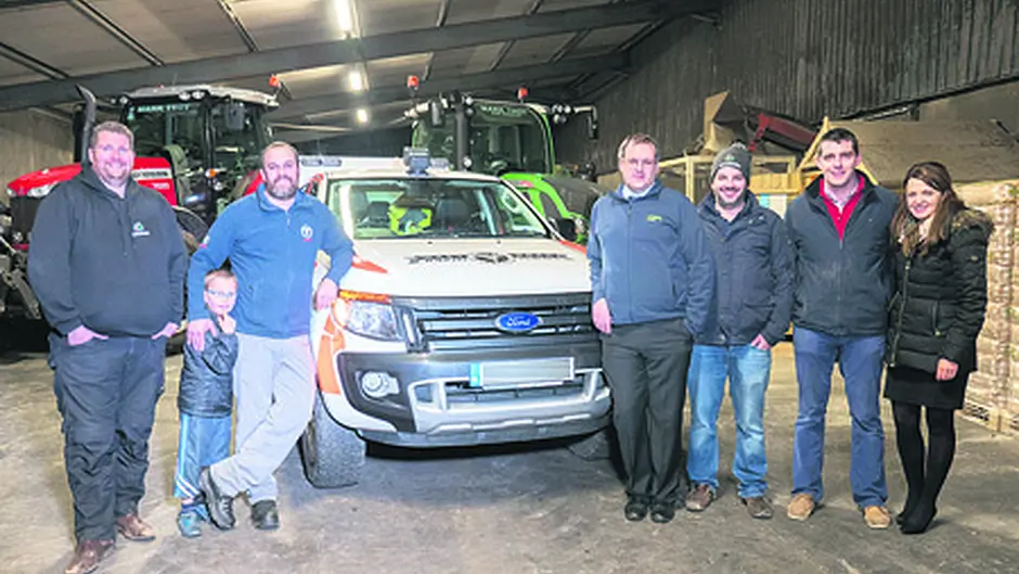 Swapping tractors for karts in Rapid Response charity event Image