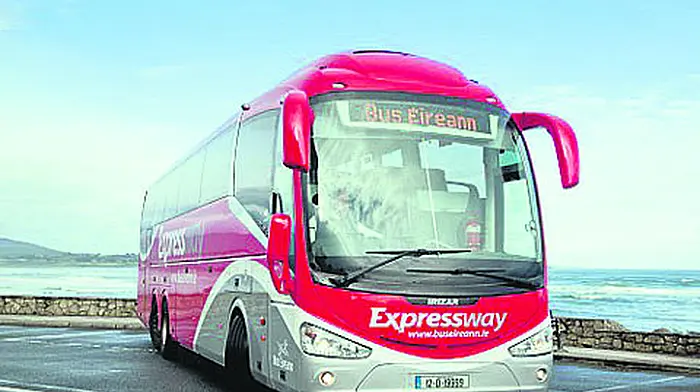 Intercity Buses Operating at Capacity Image