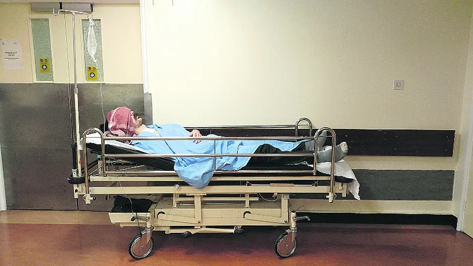 Sam's heartfelt plea after CUH trolley trauma Image
