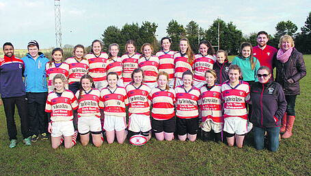 Skibb girl power gets results with first ever ladies rugby team in the town Image
