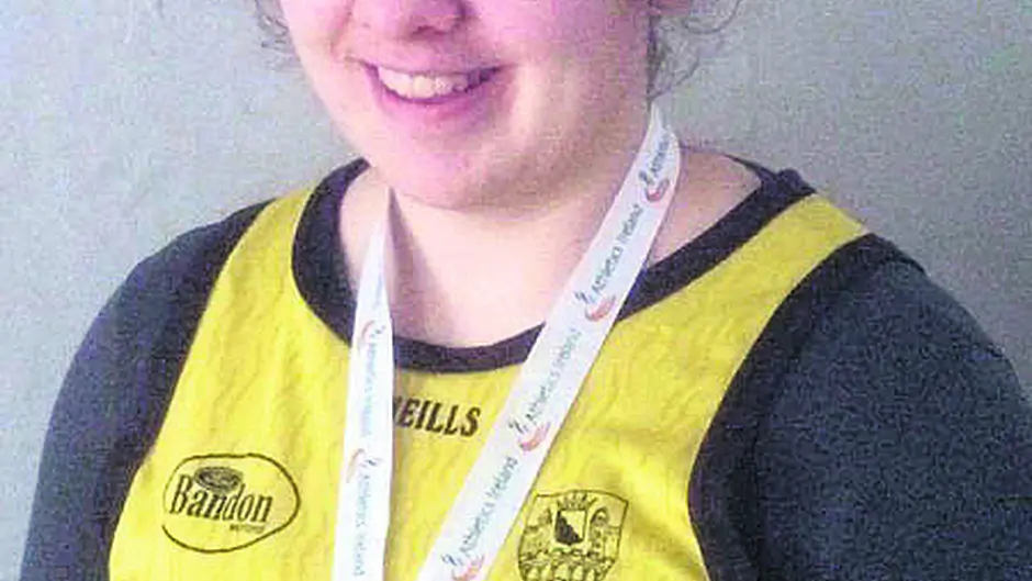 Laura's joy on a golden weekend for Bandon AC Image