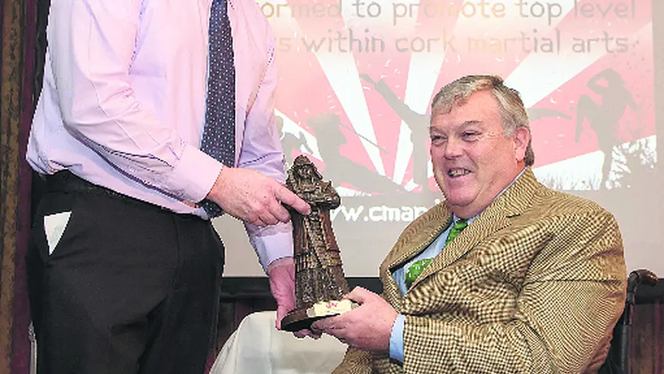 Top ref Stephenson honoured for contribution to kickboxing Image