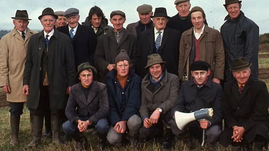 Ploughmen of 40 years ago Image