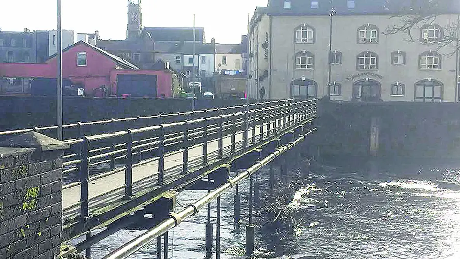 Bandon (foot) bridge is coming down! Image