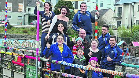 Bandon's rugby lads are hooked on bridge props Image
