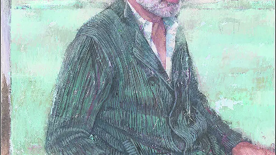 Graham's portrait painted by his cousin Image