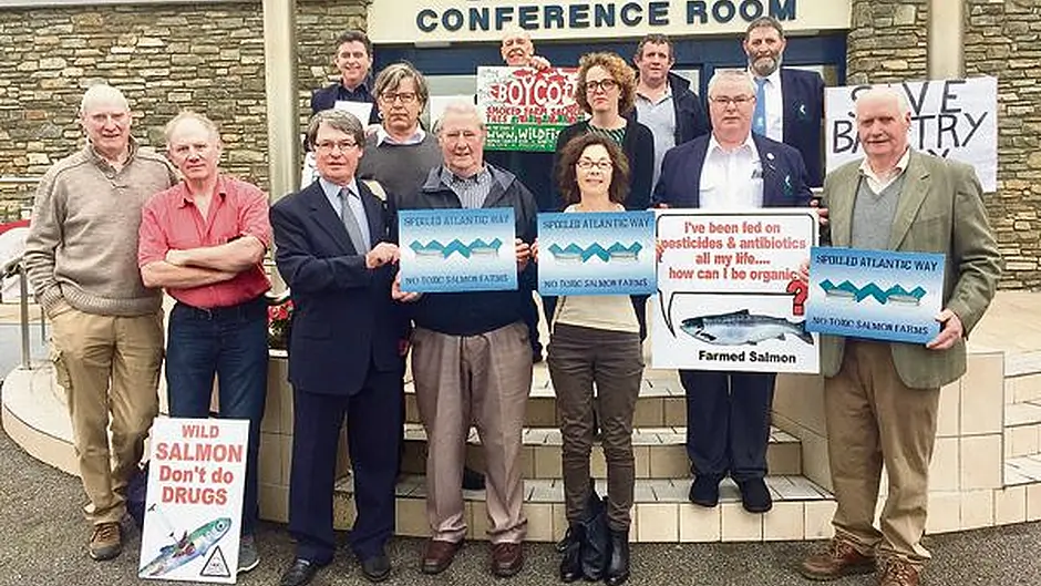 Both sides hopeful of positive outcome to appeal on Bantry Bay salmon farm plan Image