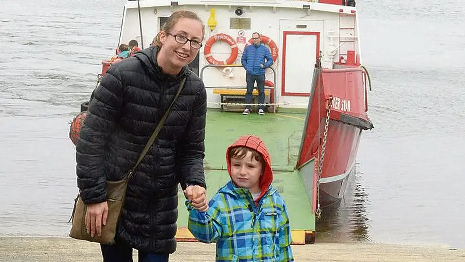 Call for Dept to provide a chaperone for children using ferry for school Image