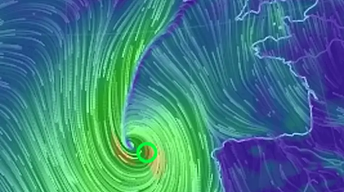Schools directed to close as Storm Ophelia due to hit south west coast after 6am Image