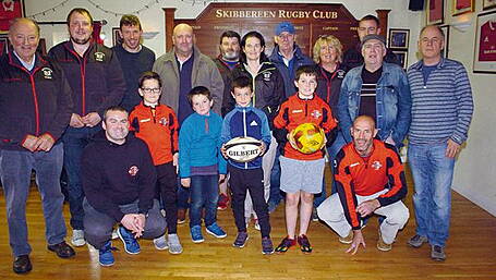 Skibb rugby and soccer clubs link up for race night Image