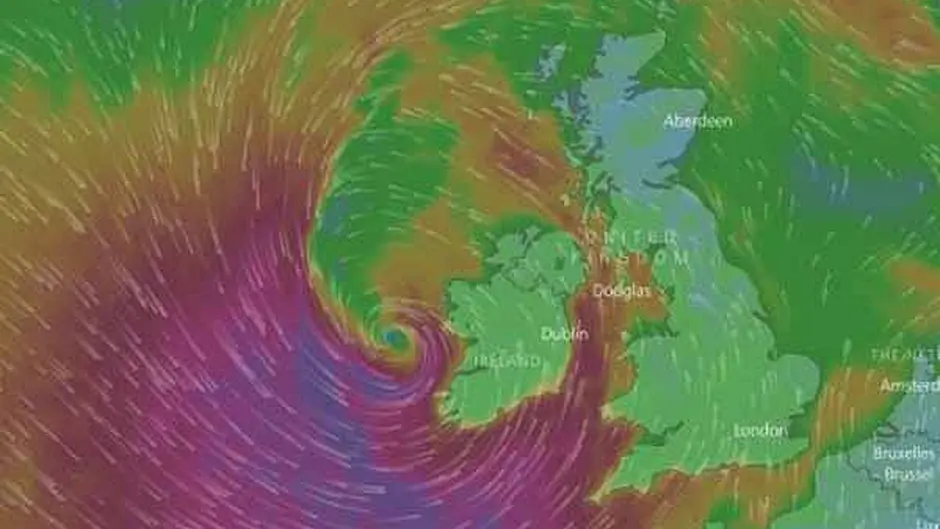 UPDATE: Status Orange wind and Yellow rainfall warnings for West Cork Image