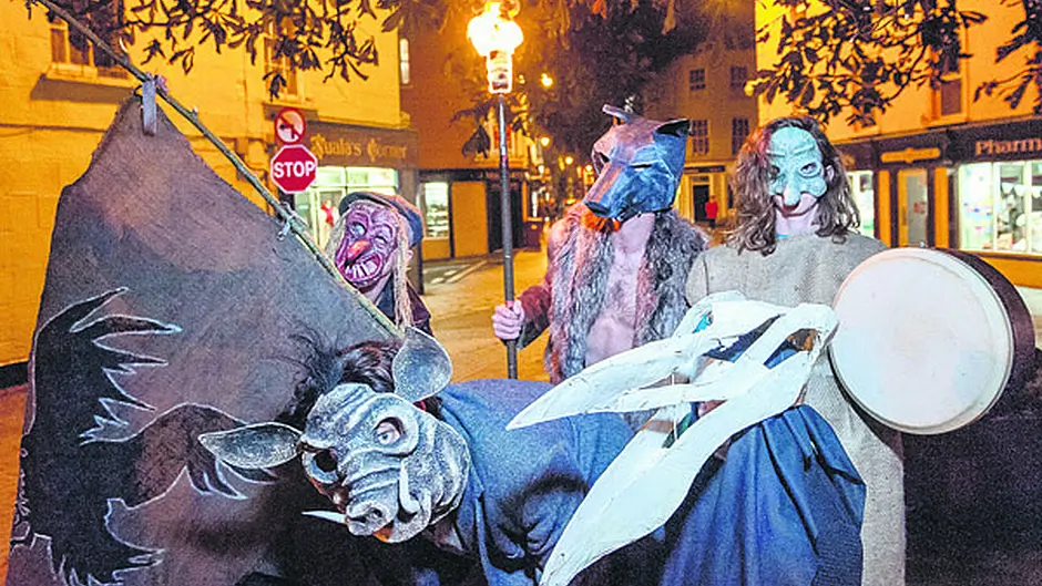 Marking Hallowe'en with a difference in Clonakilty Image