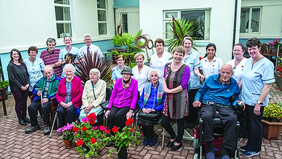 Skibb hospital residents celebrate the ‘wheels of life' with sculpture Image