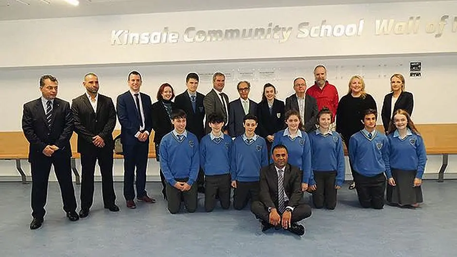 Kinsale students hear about the plight of the Palestinian people Image
