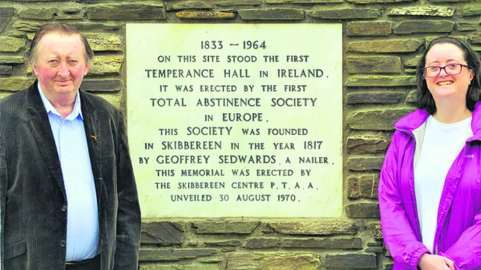 Skibbereen Temperance movement was first abstinence body in Europe Image