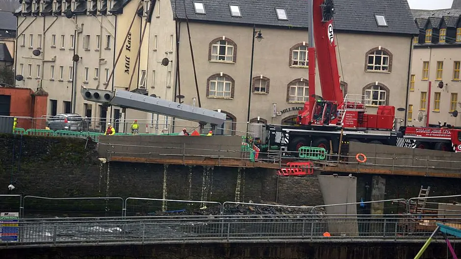 New Bandon footbridge is installed Image