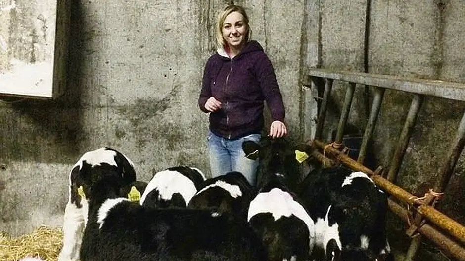 Niamh hoping for Christmas miracle: the return of her stolen Friesians Image