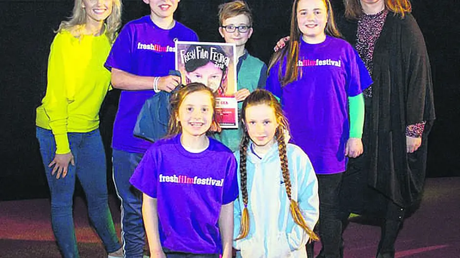 Award-winning Rath student's love of film was inspired by David Puttnam Image