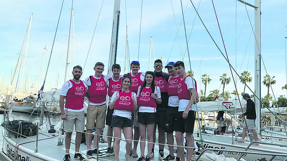 Trio's plain sailing all the way to LA Image