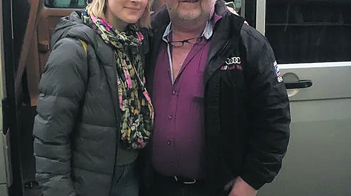 Saoirse and her mum chill out in Ballydehob Image