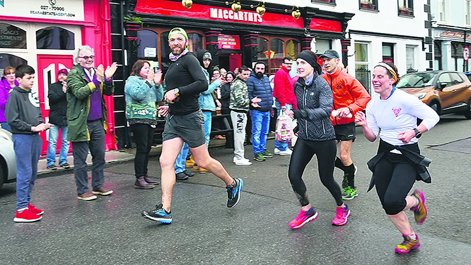 Beara welcome for liver donor man after 1,000km run from Co Antrim Image