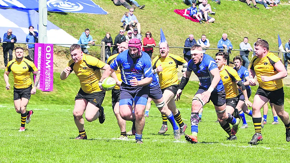 Bandon promotion hopes kept alive with eight-try haul Image