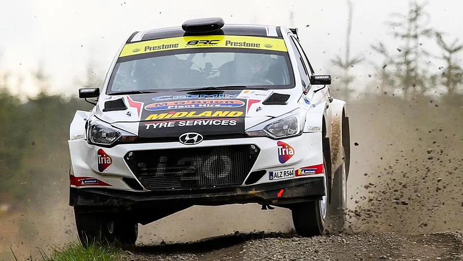 Cronin debuts Hyundai i20 R5 to third place finish Image