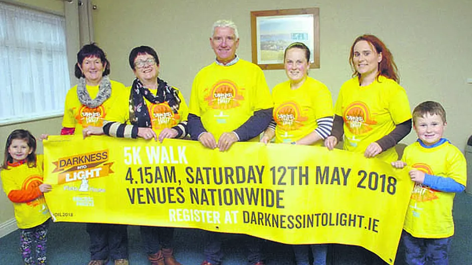 Painting the town yellow for Darkness into Light Image